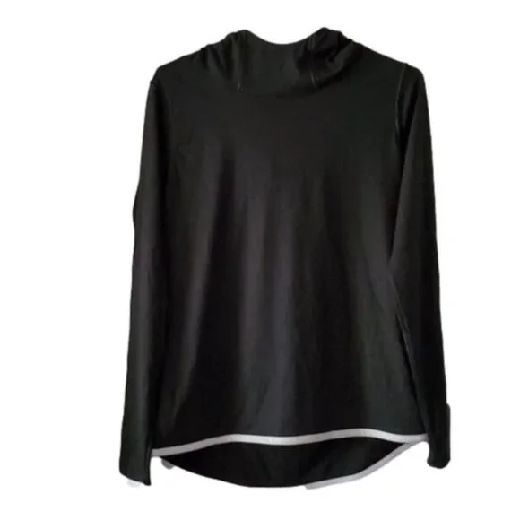 Champion pullover hoodie black, white unisex size M NWT - Picture 2 of 7